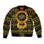 Egyptian God of The Sun Eye of Ra Bomber Jacket