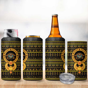 Egyptian God of The Sun Eye of Ra 4 in 1 Can Cooler Tumbler