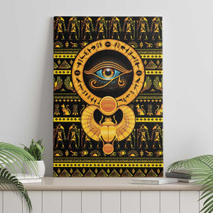 Egyptian God of The Sun Eye of Ra Canvas Wall Art