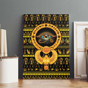 Egyptian God of The Sun Eye of Ra Canvas Wall Art