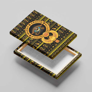 Egyptian God of The Sun Eye of Ra Canvas Wall Art