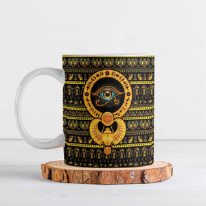 Egyptian God of The Sun Eye of Ra Ceramic Mug