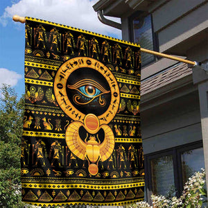 Egyptian God of The Sun Eye of Ra Garden Flag