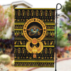 Egyptian God of The Sun Eye of Ra Garden Flag