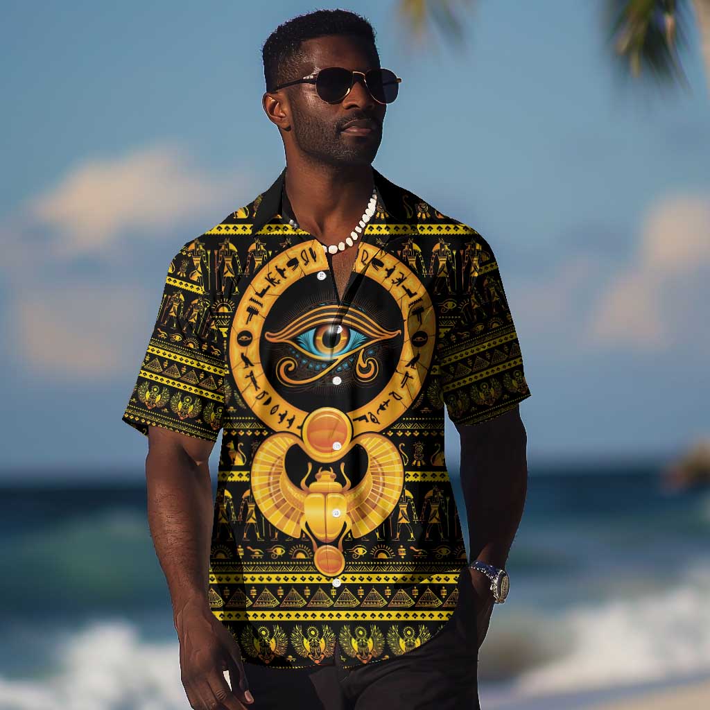 Egyptian God of The Sun Eye of Ra Hawaiian Shirt