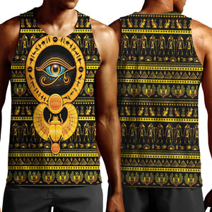 Egyptian God of The Sun Eye of Ra Men Tank Top