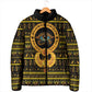 Egyptian God of The Sun Eye of Ra Padded Jacket