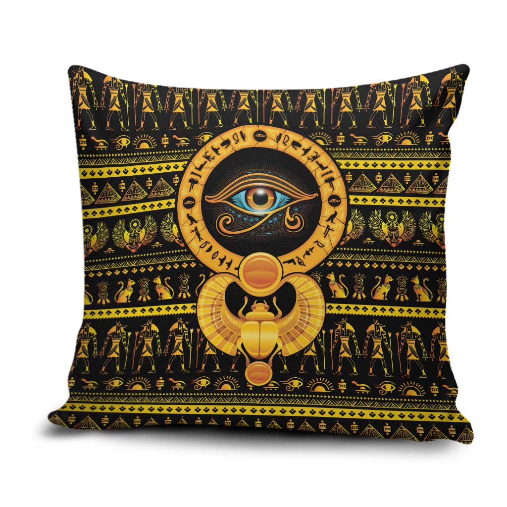 Egyptian God of The Sun Eye of Ra Pillow Cover