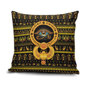 Egyptian God of The Sun Eye of Ra Pillow Cover