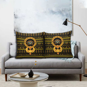 Egyptian God of The Sun Eye of Ra Pillow Cover