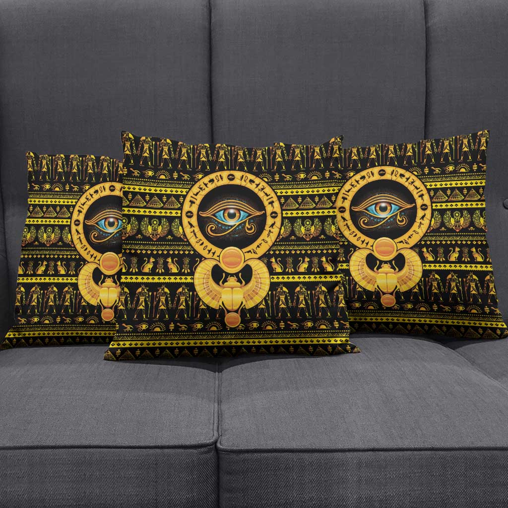 Egyptian God of The Sun Eye of Ra Pillow Cover