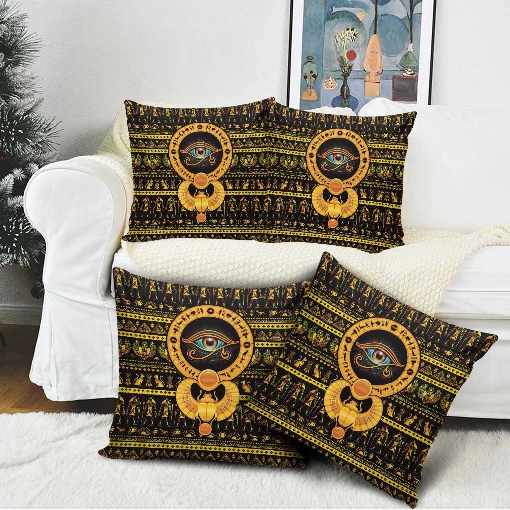 Egyptian God of The Sun Eye of Ra Pillow Cover
