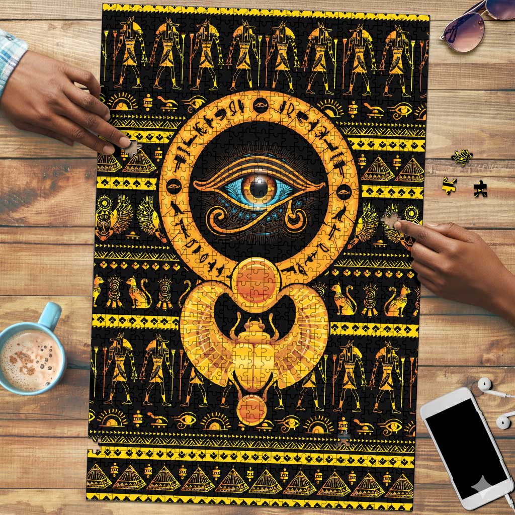 Egyptian God of The Sun Eye of Ra Puzzle