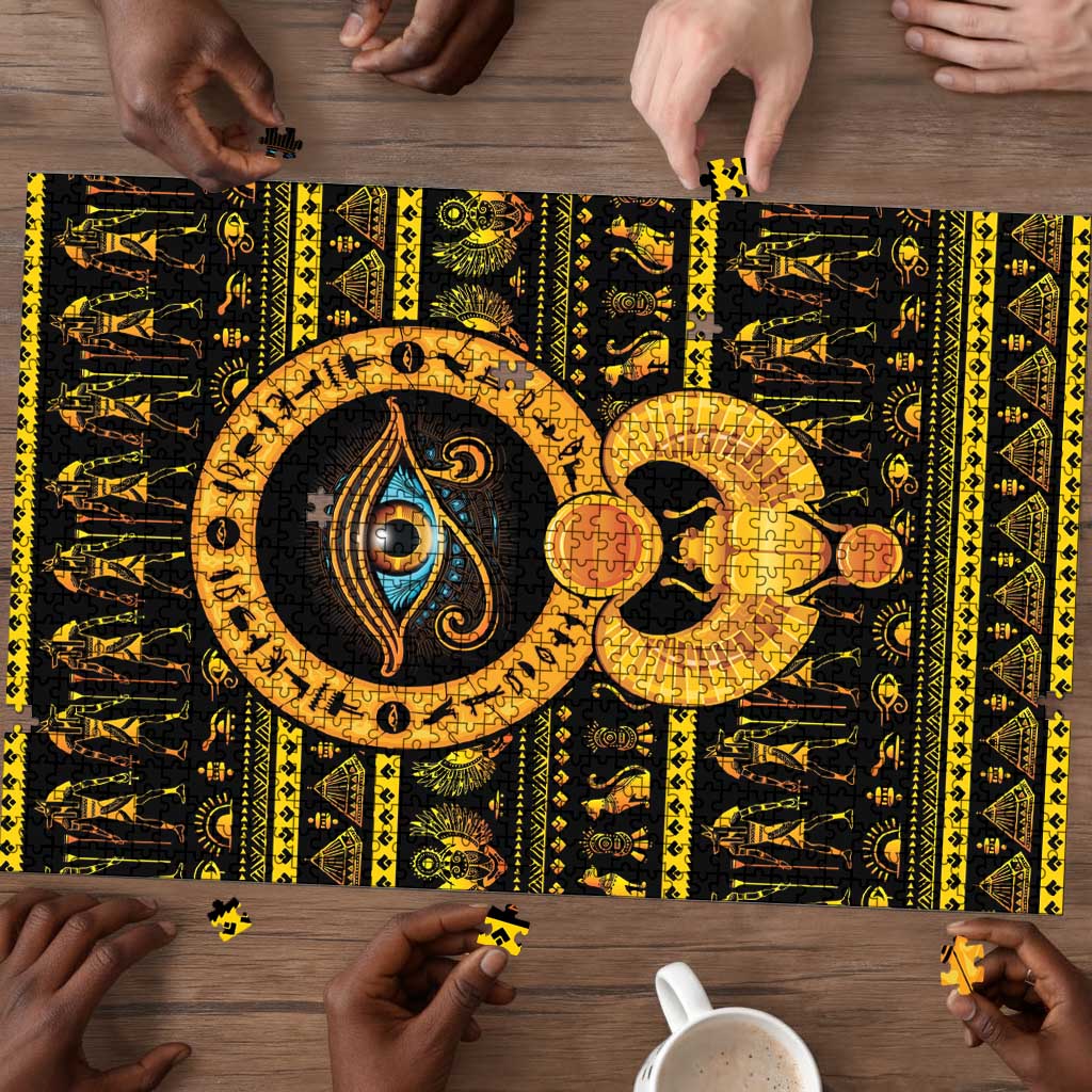 Egyptian God of The Sun Eye of Ra Puzzle