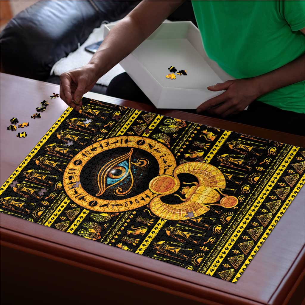 Egyptian God of The Sun Eye of Ra Puzzle