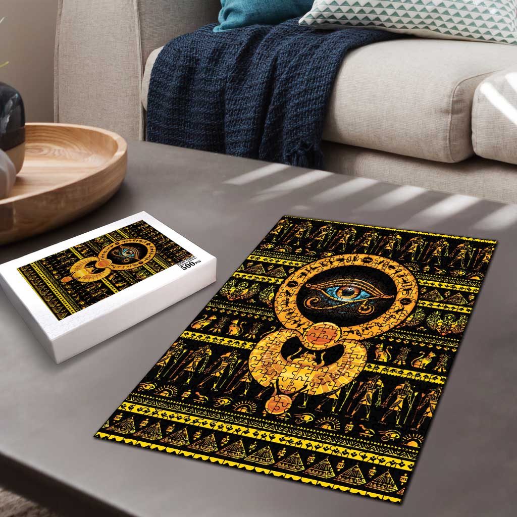 Egyptian God of The Sun Eye of Ra Puzzle