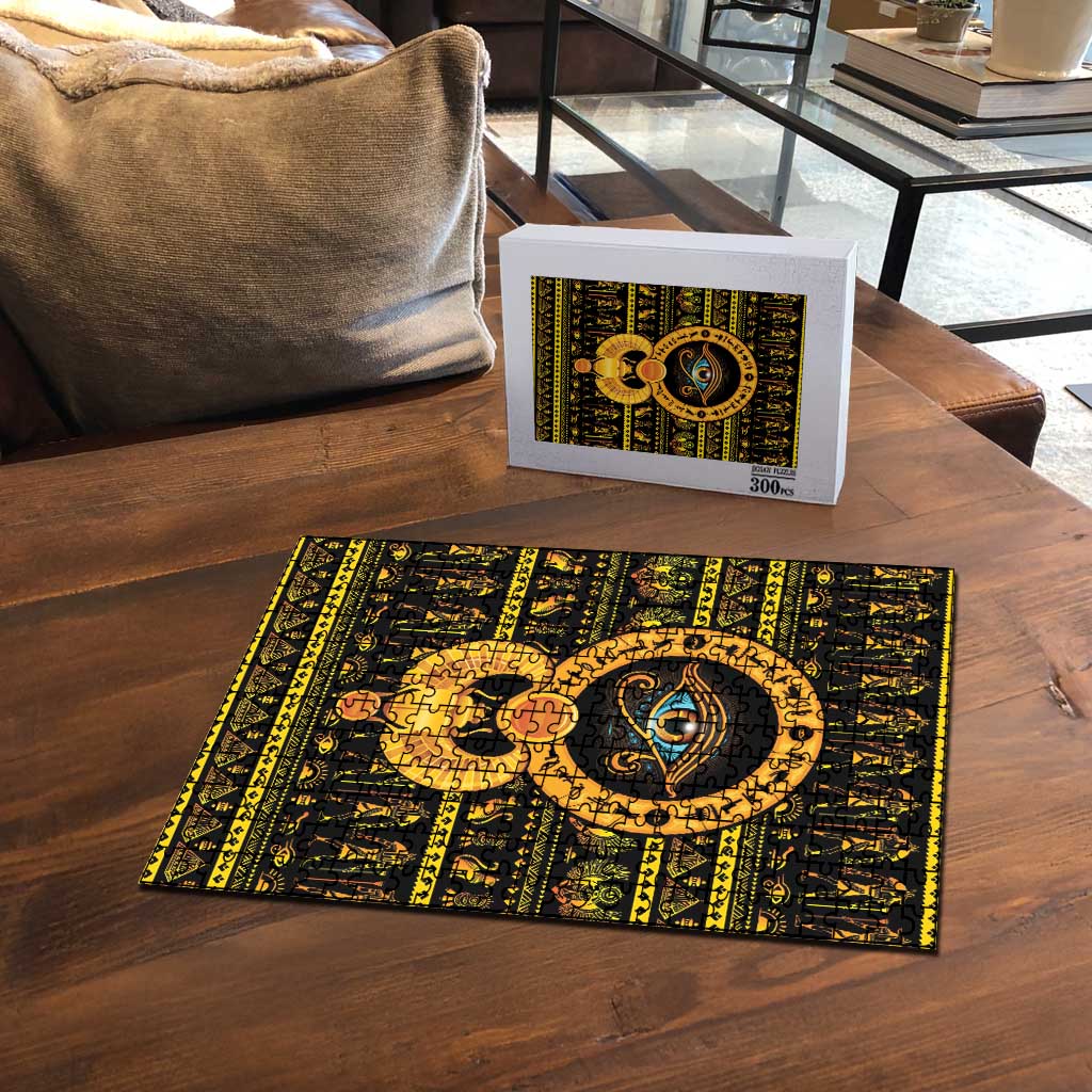 Egyptian God of The Sun Eye of Ra Puzzle