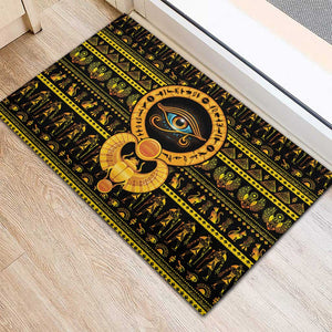 Egyptian God of The Sun Eye of Ra Rubber Doormat