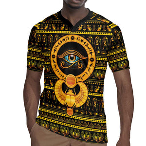 Egyptian God of The Sun Eye of Ra Rugby Jersey