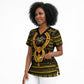 Egyptian God of The Sun Eye of Ra Scrub Top