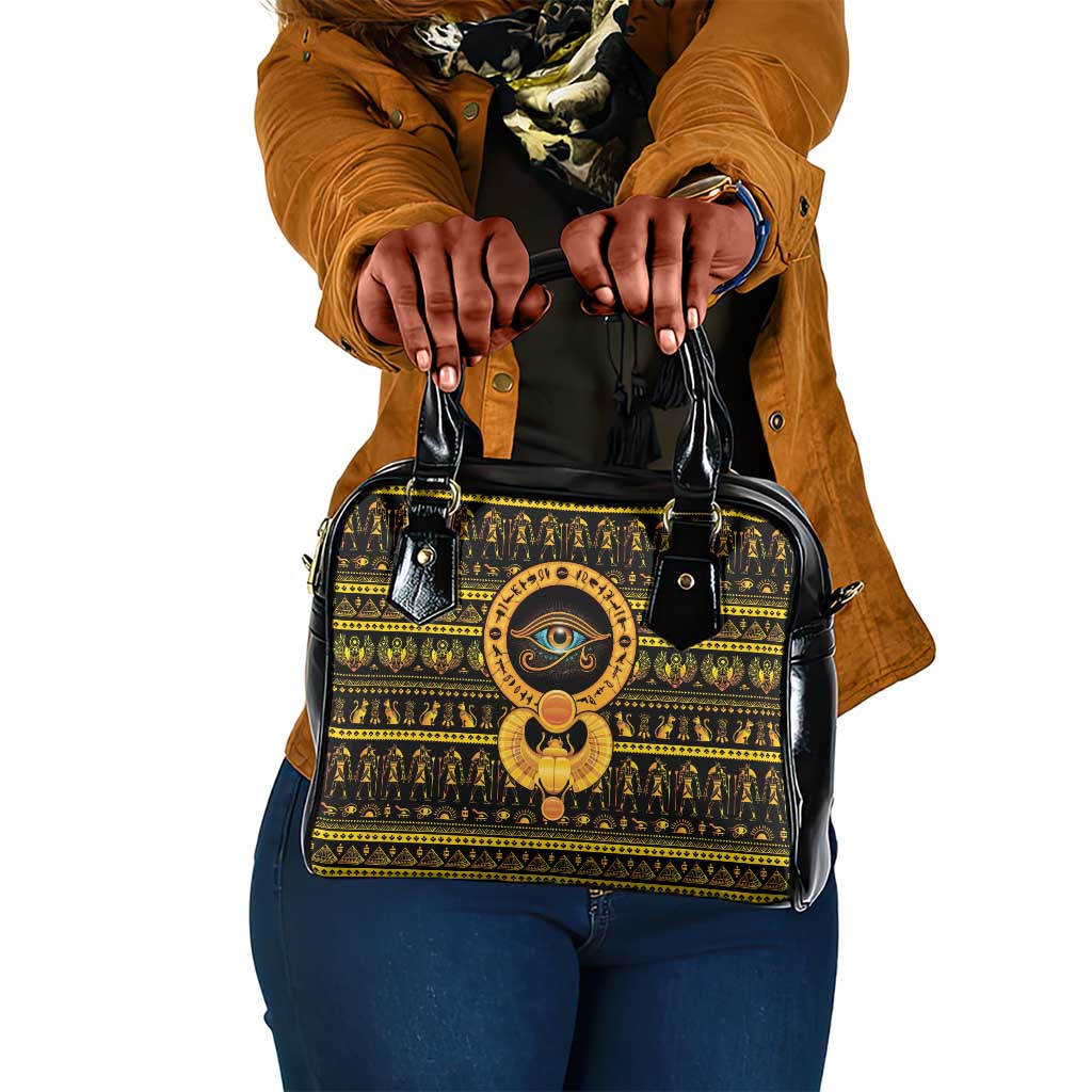 Egyptian God of The Sun Eye of Ra Shoulder Handbag