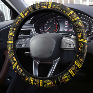 Egyptian God of The Sun Eye of Ra Steering Wheel Cover