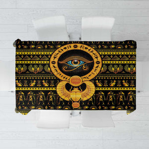 Egyptian God of The Sun Eye of Ra Tablecloth