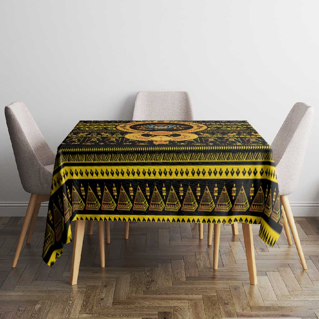 Egyptian God of The Sun Eye of Ra Tablecloth