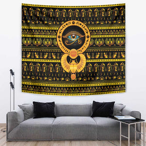 Egyptian God of The Sun Eye of Ra Tapestry