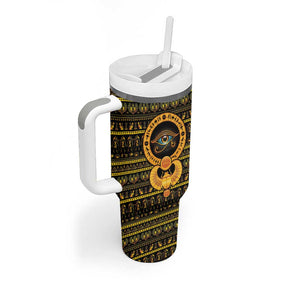 Egyptian God of The Sun Eye of Ra Tumbler With Handle