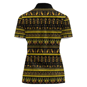 Egyptian God of The Sun Eye of Ra Women Polo Shirt