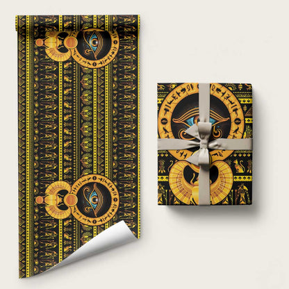 Egyptian God of The Sun Eye of Ra Wrapping Paper - African Pride