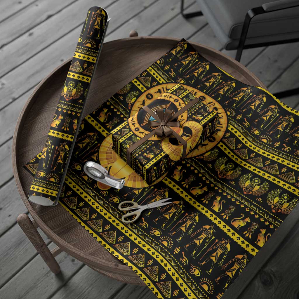 Egyptian God of The Sun Eye of Ra Wrapping Paper - African Pride