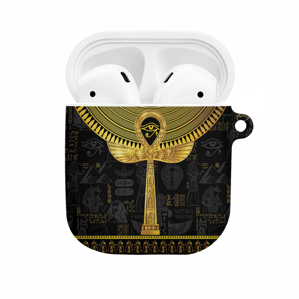 The Ankh Egyptian Hieroglyphs AirPods Case