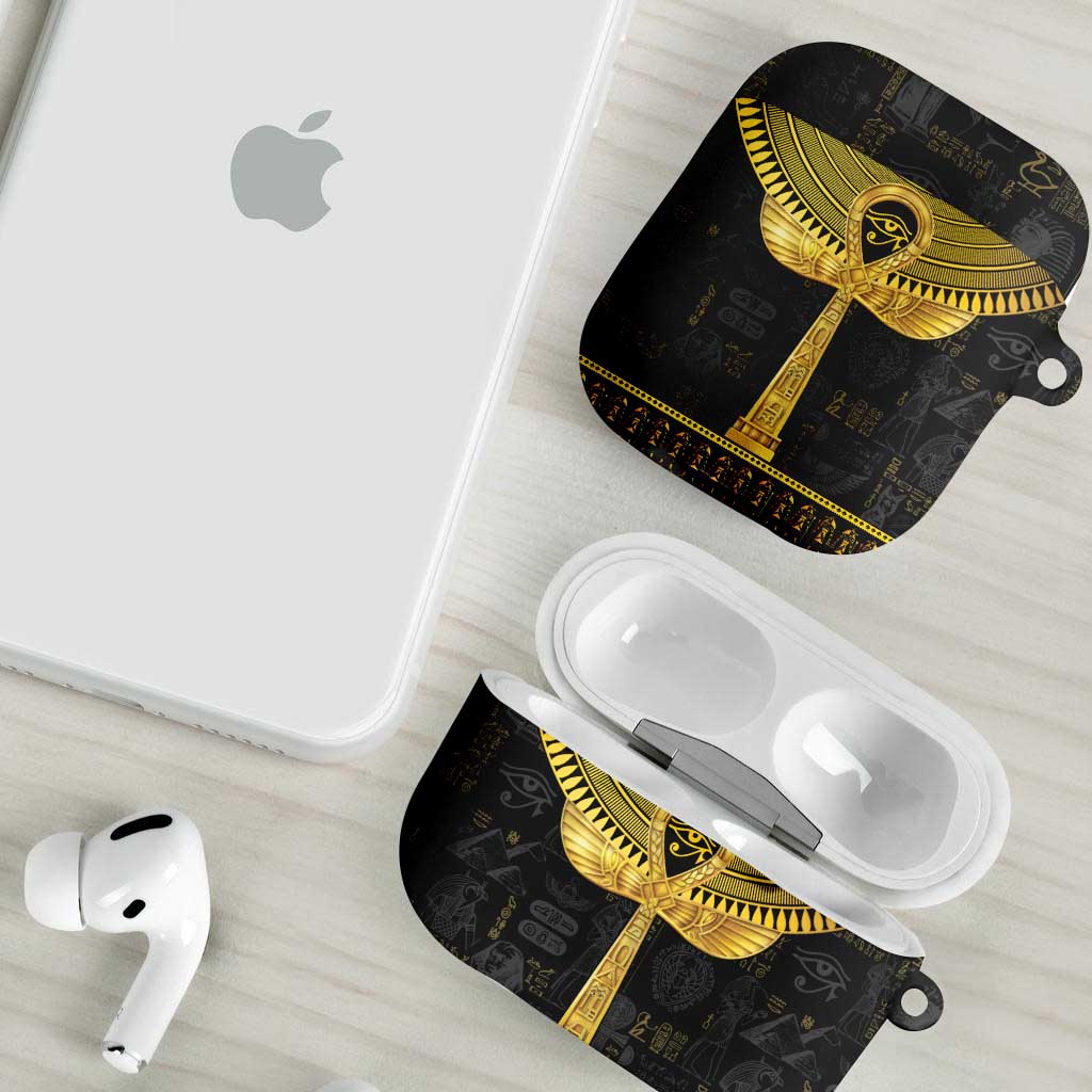The Ankh Egyptian Hieroglyphs AirPods Case