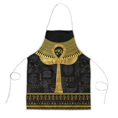 The Ankh Egyptian Hieroglyphs Apron