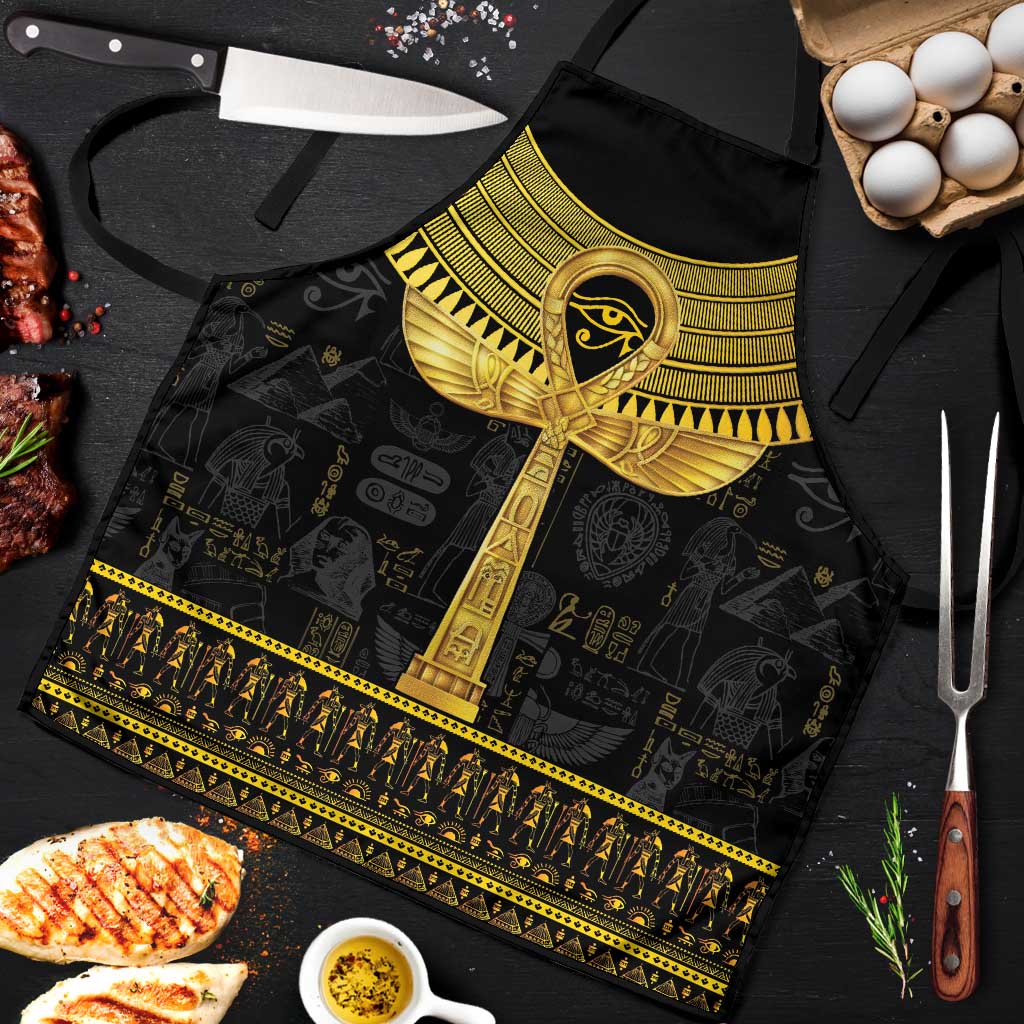 The Ankh Egyptian Hieroglyphs Apron
