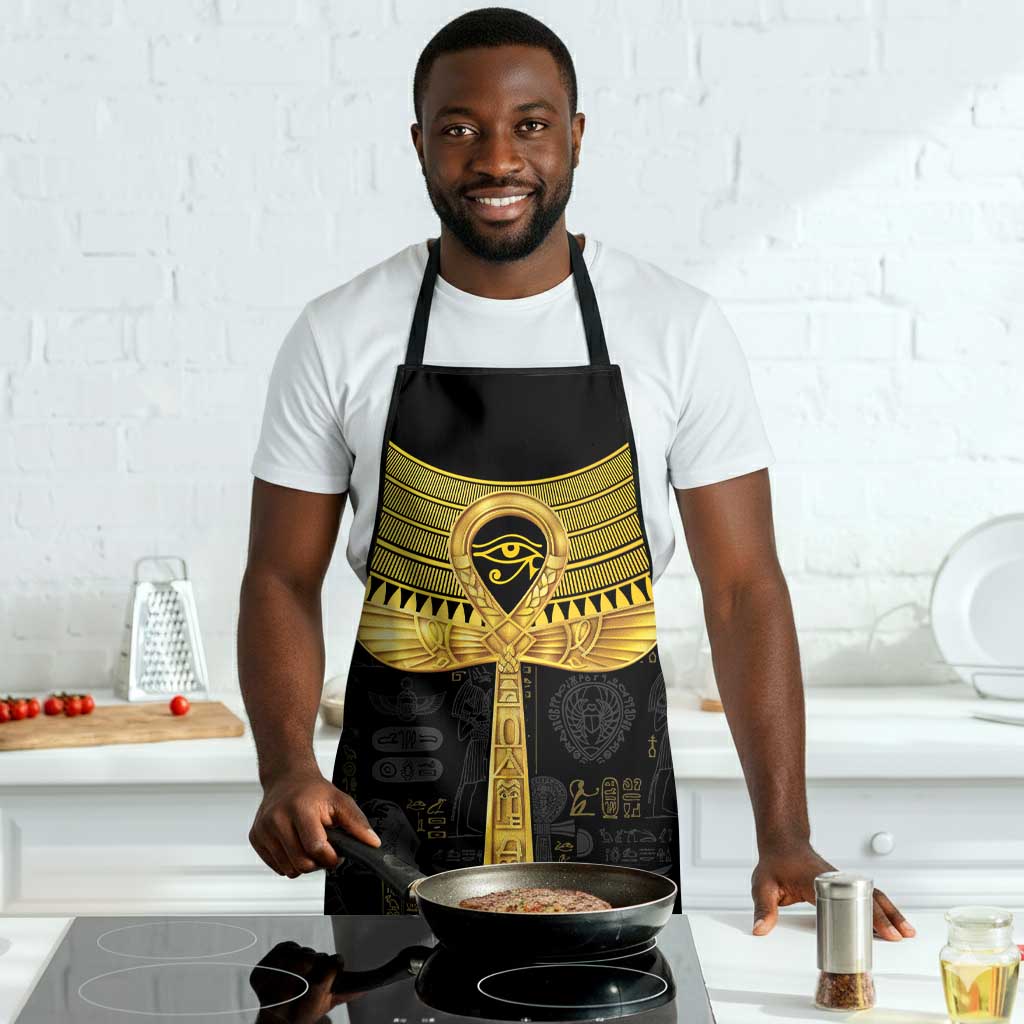 The Ankh Egyptian Hieroglyphs Apron