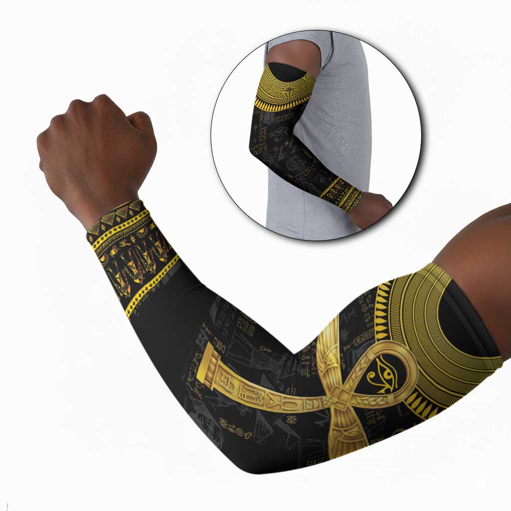 The Ankh Egyptian Hieroglyphs Arm Sleeves