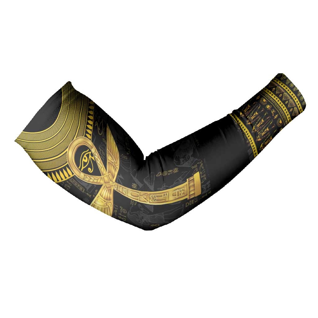 The Ankh Egyptian Hieroglyphs Arm Sleeves