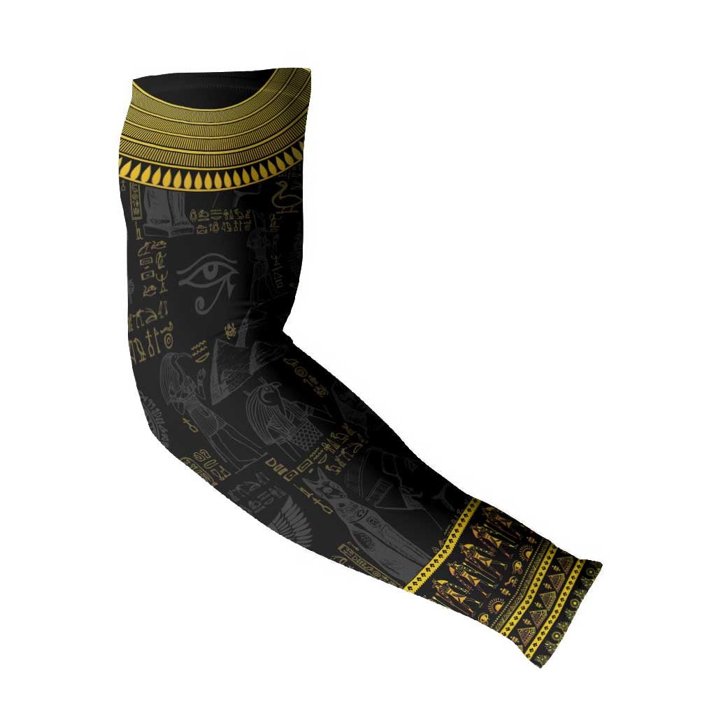 The Ankh Egyptian Hieroglyphs Arm Sleeves