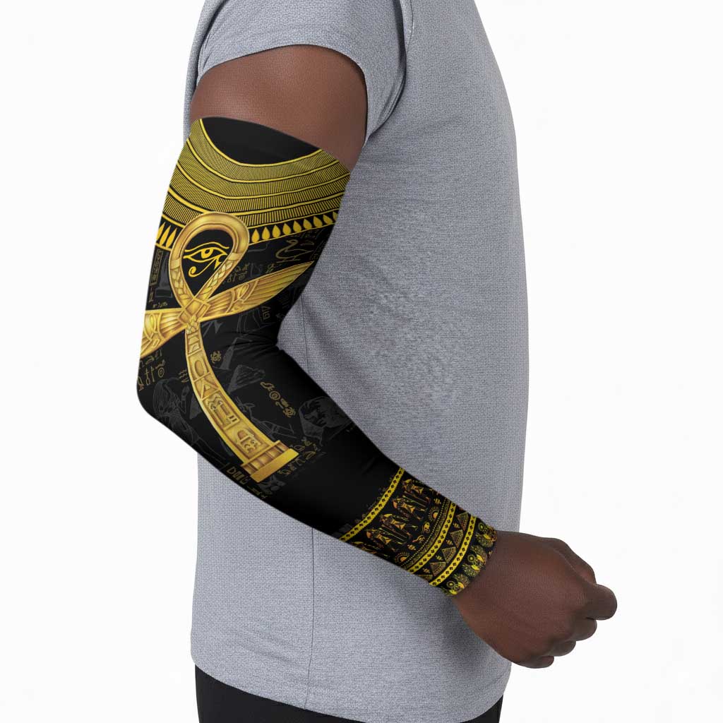 The Ankh Egyptian Hieroglyphs Arm Sleeves