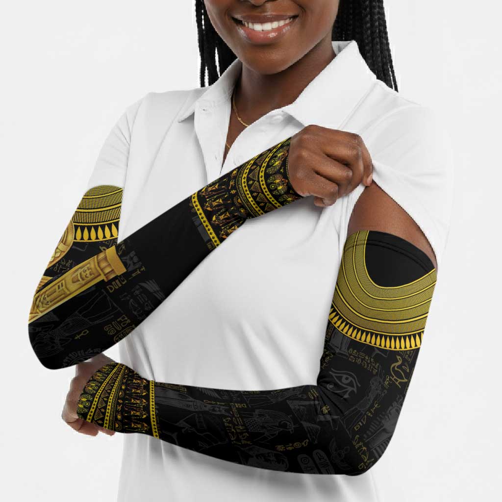 The Ankh Egyptian Hieroglyphs Arm Sleeves