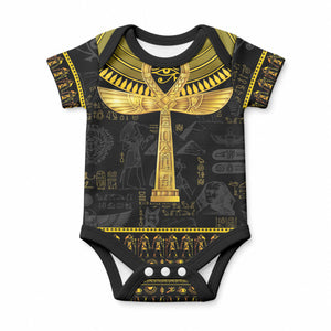 The Ankh Egyptian Hieroglyphs Baby Onesie