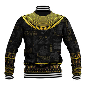 The Ankh Egyptian Hieroglyphs Baseball Jacket