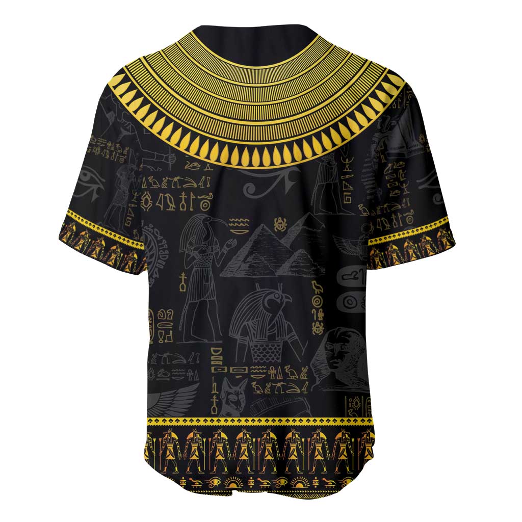 The Ankh Egyptian Hieroglyphs Baseball Jersey