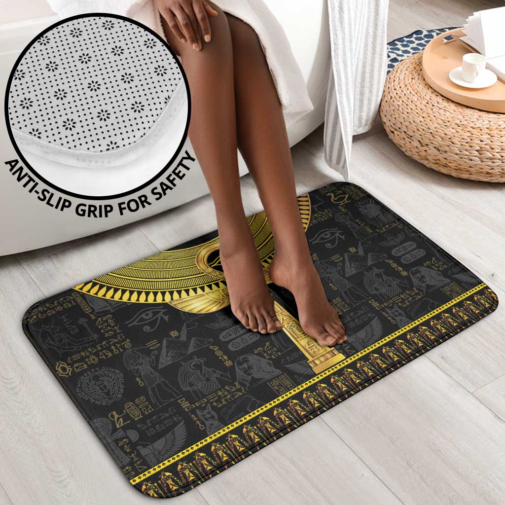 The Ankh Egyptian Hieroglyphs Bathroom Set
