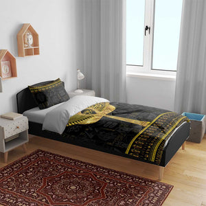 The Ankh Egyptian Hieroglyphs Bedding Set