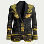The Ankh Egyptian Hieroglyphs Blazer