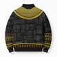 The Ankh Egyptian Hieroglyphs Bomber Puffer Jacket